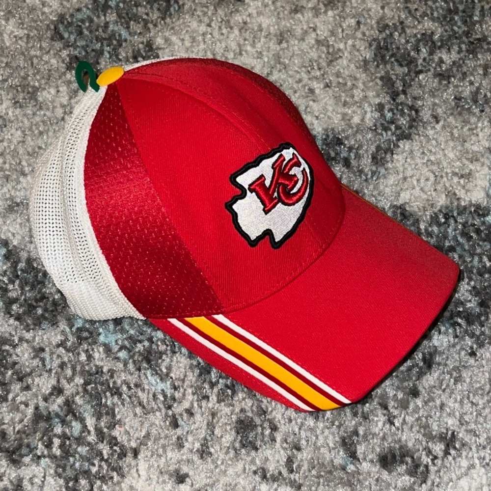 Kansas City Chiefs Reebok NFL Pro line Hat Vtg 90s 00s
